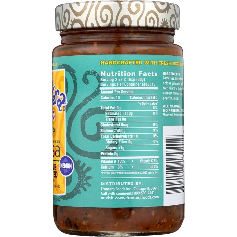 Frontera (NOT A CASE) Salsa Medium Double Roasted Tomato