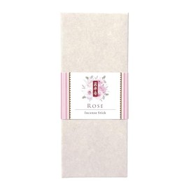 Shinpei Incense Rose Incense, 1.8 oz (50 g) (Approx. 115 Sticks), 5 Size, Rose Specialty Incense, Value Value