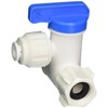 3/8" Angle Stop Adapter Ball Valve with 1/4" Quick Connect