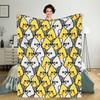 Too Many Cockatiel Blanket Flannel Fleece Throw Blanket Durable Couch