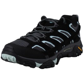 Merrell Women's Moab 2 Vent Hiking Shoe, Black Aqua, 7