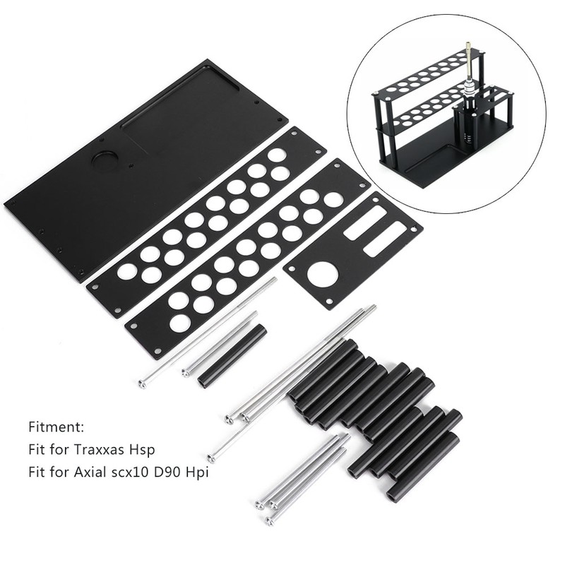 DIY RC Car Repairing Tool Storage Rack Aluminum Alloy Bracket