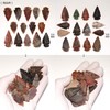 [N2 stone Natural] Chalcedony arrowhead | (Set of 14 [Approx.
