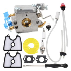 Carbhub 590460102 Carburetor kit for Husqvarna 125B 125BX 125BVX Leaf Blower Jonsered B2126 BV2126 US B2126 EU B2126 ROW Zama C1Q-W37 Carb Engine Replace for 545081811 590460102 581798001
