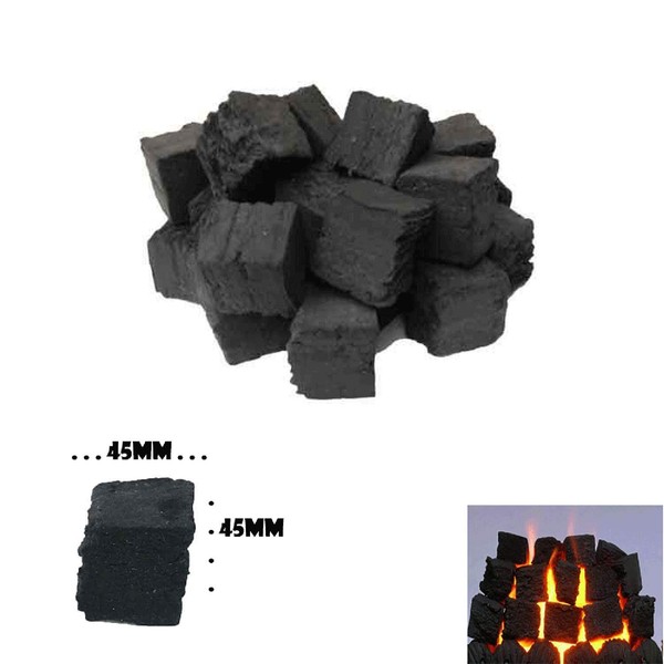 20 Medium Gas Fire Coals. Replace Old Coals. Gas Fire, Fire Pit - by Firebrand Direct