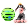 Friendly Pet Wobble Giggle Ball and Plush Squeaky Toy Combo