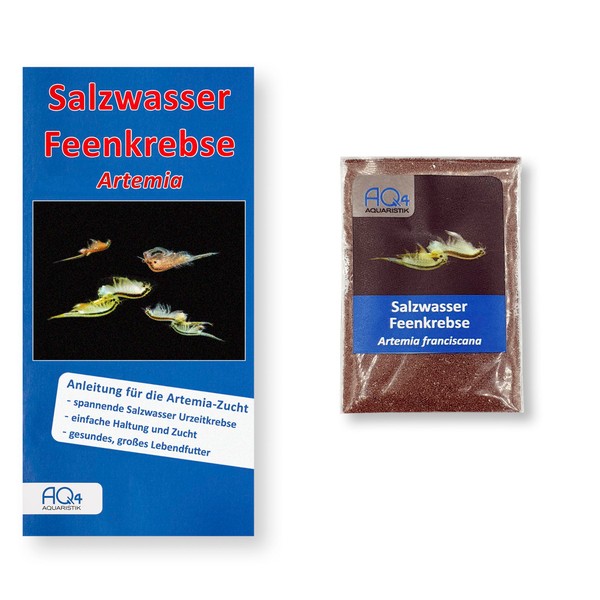 AQ4Aquaristik Artemia Franciscana Salt Water Fairy Crabs - Eggs -