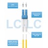 Foboiu 10 Pack LC to LC OS2 Fiber Patch Cable