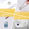 ZEMAHOME Extra Long Clear Plastic Shower Curtain Liner - Lightweight