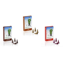 Crottendorfer Räucherkerzen - Various Christmas fragrances in a set of 2.