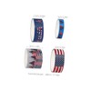 OSALADI 16rolls Independence Day Themed Washi Tape Decorative Patriotic Tape
