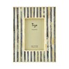 Tizo 4" X 6" Bone Frame Grey/White, Made in Italy