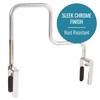 DMI Chrome Plated Grab Bars For Bathtubs And Showers For