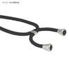Gourmandies MF-600BK Miffy Multi-Ring Plus Mascot Strap, Black