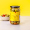 Triana Olivas by Don Gastronom. Seasoned Gazpacha Olives. 350g (12.35oz).