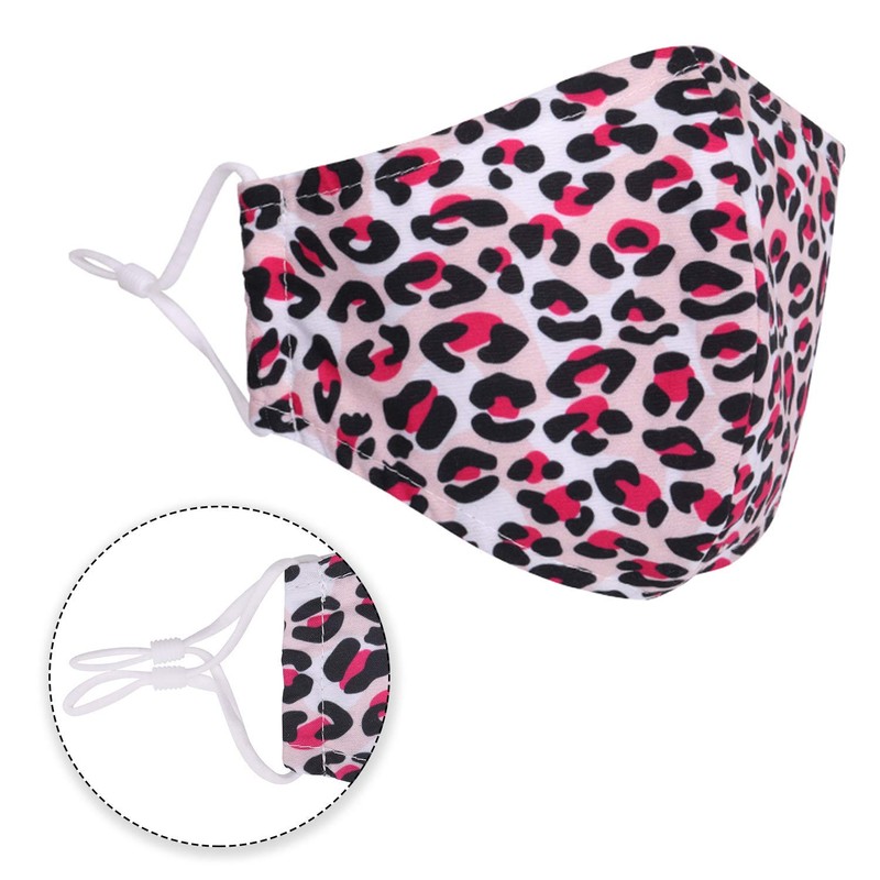 Washable Cloth Face Mask Reusable and Adjustable Protective Fabric Face