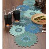 Beaded Runner for Dining Table, Durable Kitchen Table Runner, Stain