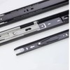 Black Soft Close Drawer Slides,10"-24"-6 Pairs Soft Close Drawer Slides,