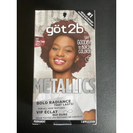 Schwarzkopf Got2B Metallics - M65 Ultra Deep Red - NEW