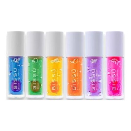 Kit Set 6 Piezas Brillo Labial Mágico Bissú Original