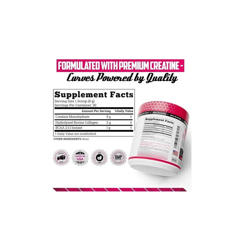 Old School Creatine For Women 2in1 Collagen Original Viral