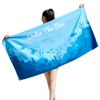 Chamgeco Microfiber Sand Free Beach Towel, Large Quick Dry Pool