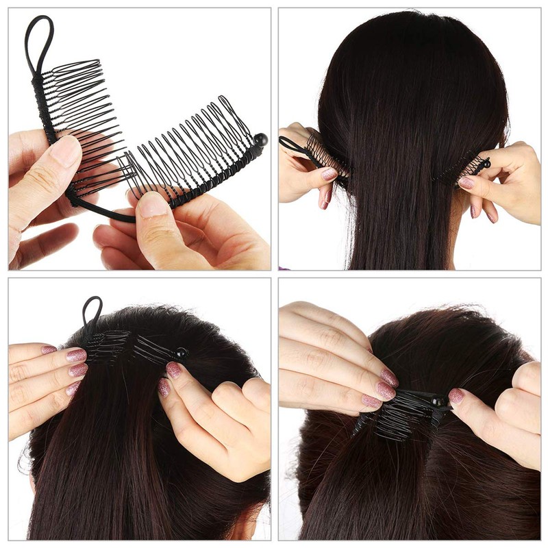 Banana Hair Clips Vintage Clincher Combs Tools for Curly Thick