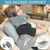 Litcat Inflatable Travel Pillow for Sleeping Airplane - Inflatable Neck