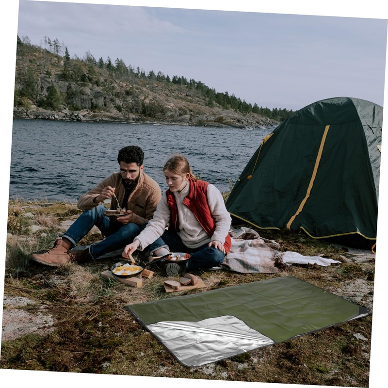 Mipcase Thermal Emergency Blanket Thicken Insulation Awning for Tent Survival