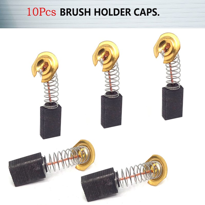 4pcs Carbon Motor Brush,Power Grinder Motor Replacement Part Polisher Carbon