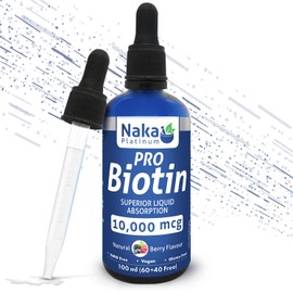 efancy Naka Platinum Pro Biotin 10,000 mcg (100ml)