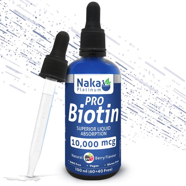 efancy Naka Platinum Pro Biotin 10,000 mcg (100ml)