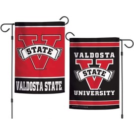 Valdosta State Blazers 12.5” x 18" Double Sided Yard and Garden College Banner Flag is Printed in The USA,