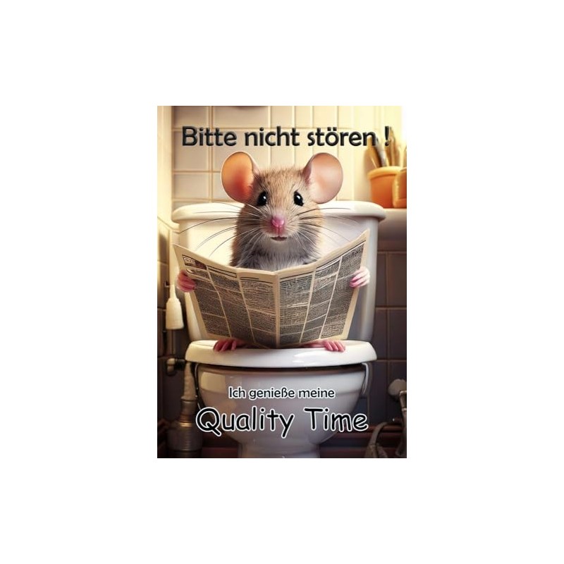 Tin Sign Humour Aluminium 20 x 30 cm – Auf