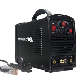 TECWELD Arc Stick Tig welder Multiprocess Welding Machine (Black)