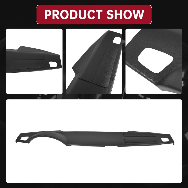 HECASA Dash Cover Compatible with 2005-2009 Land Rover Range Rover