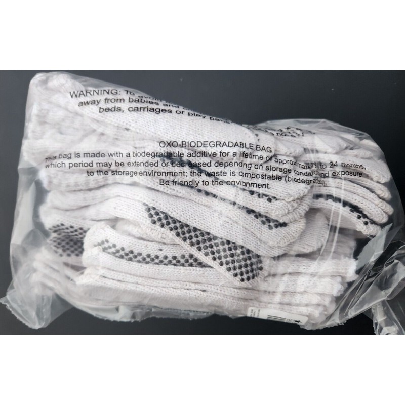 MCR Safety (12 Pair) MCR Safety PVC Dot String Knit