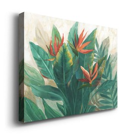 Renditions Gallery Birds of Paradise Wall Art, Premium Gallery Wrapped Canvas Décor, Ready to Hang, 8 in H x 12 in W, Made in America Print
