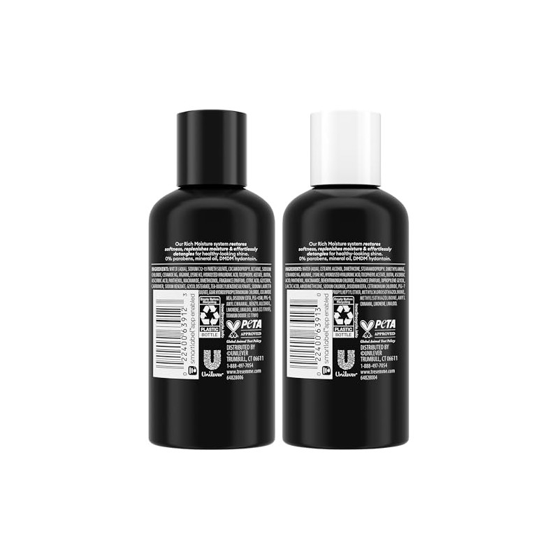 Tresemme Moisture Rich Shampoo Conditioner Travel Size