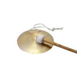 Original Feng Gong, Wind Gong from China, 15 cm, with Wood/Cotton Striker -7016