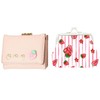 Strawberry Element Wallet, Cute and Cute Wallet, Girl Coin Wallet,