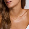 Turandoss Layered Necklaces for Women - Bubble Letter Necklace M