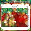 Mocsicka Christmas Glitter Bokeh Photography Backdrop Christmas Colorful Neon Spots