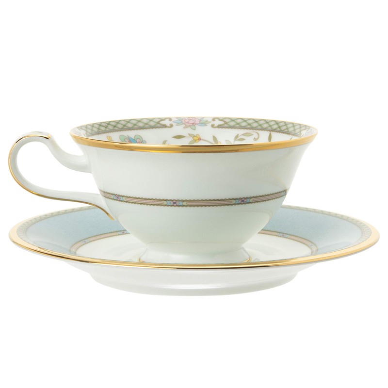 Noritake Bone China Yoshino Cup & Saucer Set