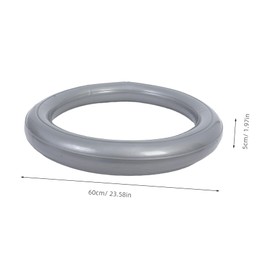 GRIRIW Fixed Ring Stability Ball Base Secure Yoga Ball Holder for Gym Ensures Stability Comfort Durable PVC Design for Exercise Fitness Workouts