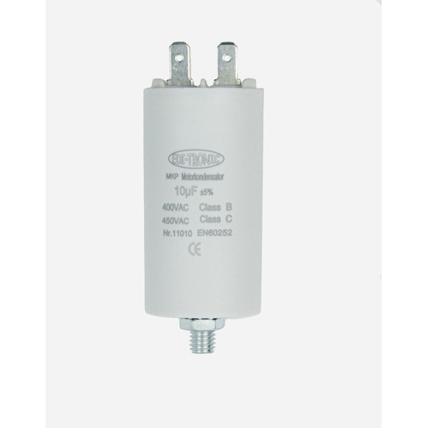 Starting Capacitor, Motor Capacitor, Working Capacitor MKP 10 μF, 450