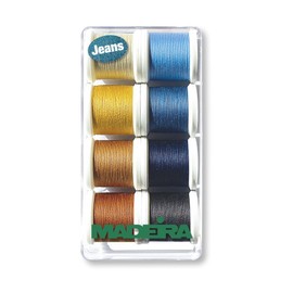 Madeira Aerofil Extra Strong No. 35 Yarn Box Jeans (8 Colours / 100 m)