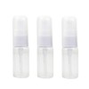 HeiHy Pack of 6 Plastic Pump Dispenser Transparent Travel Pump