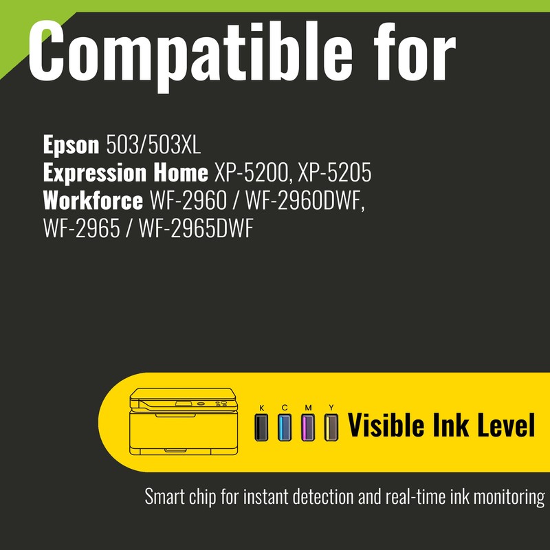 kamo 503 XL (Pack of 14) Multipack Printer Cartridges Compatible