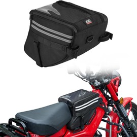 KEMIMOTO Center Bag Compatible with CT125 Trail 125 Hunter Cub 2021 2022 2023 2024 2025 Rack Bag Center Luggage Pouch Storage Bag 10L